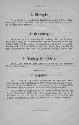 7. Schulfeier