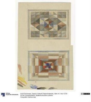 Teppich, Entwurf (Teppichentwürfe)