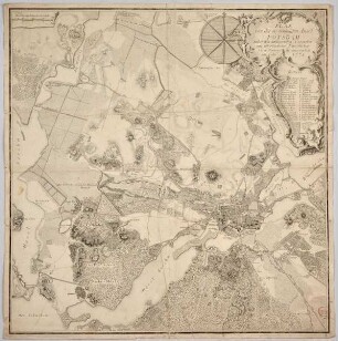 Plan von der sogenannten Insel Potsdam