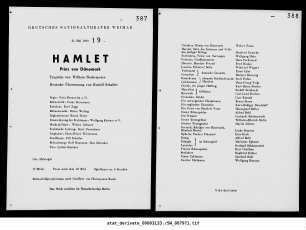 Hamlet Prinz von Dänemark