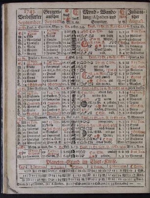 1743. Verbesserter September.