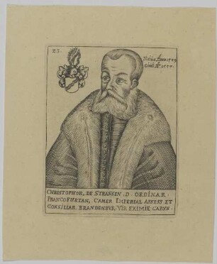 Bildnis des Christophorus de Strassen