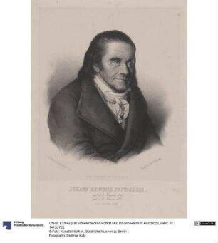 Porträt des Johann Heinrich Pestalozzi