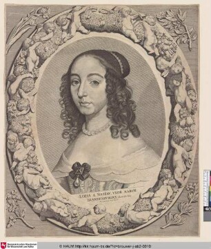 Loisa A Nassau Uxor March: Brandenburgici. Elect. S. R. Imp: