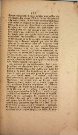 Mémoire sur la dynastie des Assassins et sur l'origine de leur nom