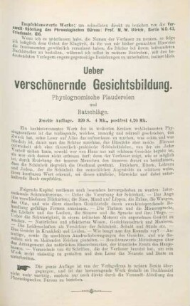 Empfehlenswerte Werke