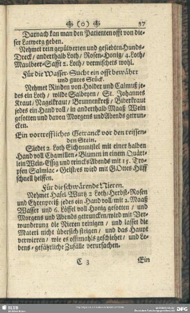 Für die Wasser-Sucht ein offt bewährt und gutes Stück