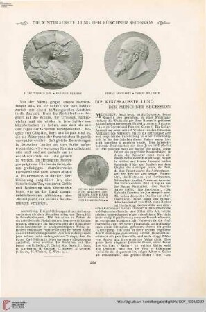 23: Die Winterausstellung der Münchener Secession
