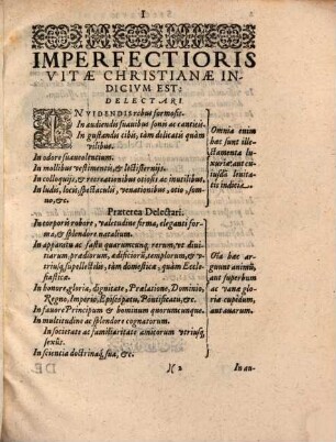Specvlvm Imperfectionis In Vita Ac Moribvs Christianis