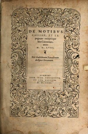 De motibus Galliae