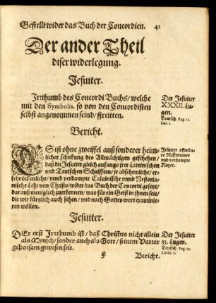 Der ander Theil diser widerlegung.