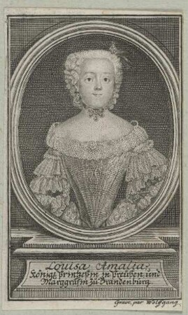 Bildnis der Prinzessin Luise Amalie von Preussen