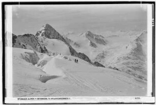 Stubaier Alpen. Geiskogel vom Pfaffenferner