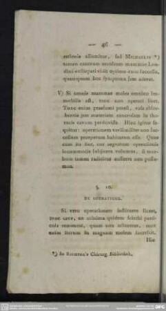 §. 10. De Operatione