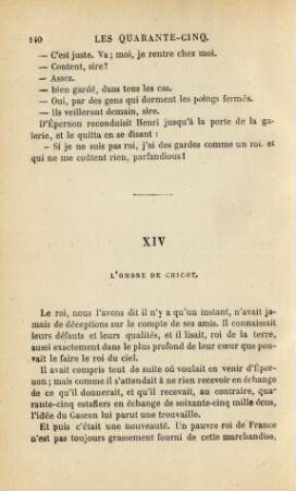 XIV. L'ombre de Chicot