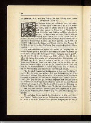 16. Pion.Abt. d. 6. K.D. und Res.Pi. 39 beim Vorstoß nach Litauen und Kurland