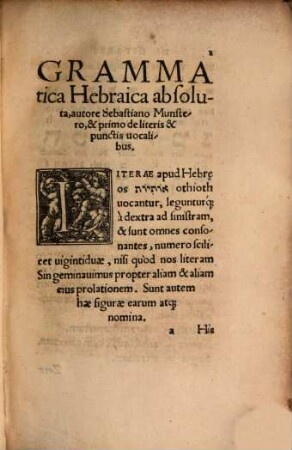 Opvs Grammaticvm Consvmmatvm : Ex uarijs Elianis libris concinnatum, complectens scilicet Elementarium absolutum Numerandi rationem Pronominum declinationes Verborum integras coniugationes ... = Melêḵat had-diqdûq haš-šālēm