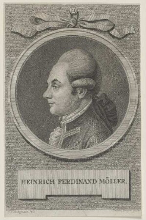 Bildnis des Heinrich Ferdinand Möller