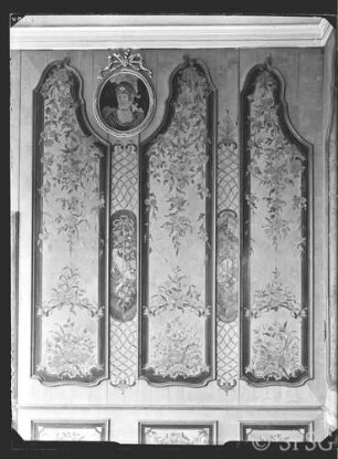 Potsdam, Park Sanssouci, Neue Kammern, Wanddetail.
