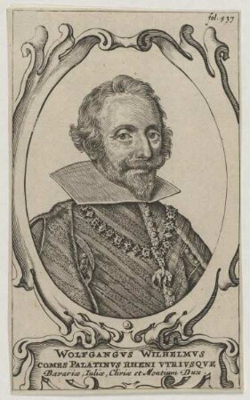 Bildnis des Wolfgangvs Wilhelmvs, Comes Palatinvs Rhenus