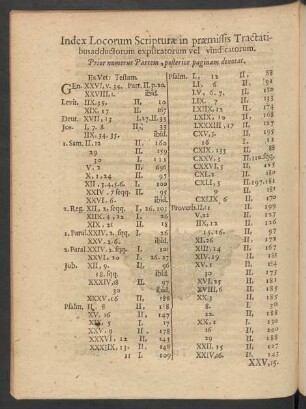 Index Locorum Scripturae ...