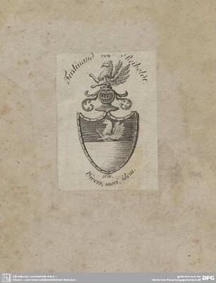 Exlibris: Ferdinand von Reiboldt