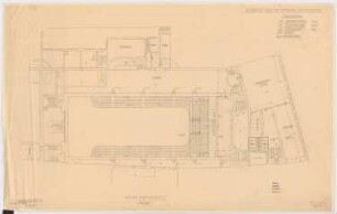 Konzerthaus, Breslau Umbau: Grundriss 1. Obergeschoss 1:100