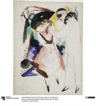 Pierrot und Dame