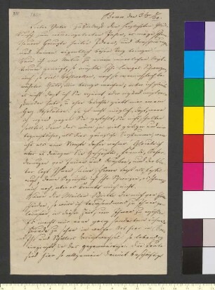 Brief von Schopenhauer, Adele an Goethe, Johann Wolfgang von