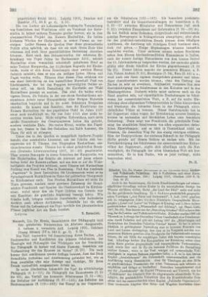 382-383 [Rezension] Hölscher, Gustav, Landes- und Volkskunde Palästinas