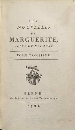 Les Nouvelles De Marguerite, Reine De Navarre, 3