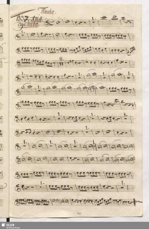 1337. Aria: L'alma confusa / Gazzaniga, G.