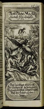 16. Cap. Am Tage Michaelis deß Ertz-Engels.