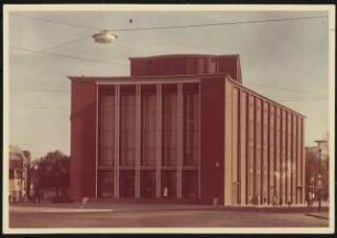 Schauspielhaus, Bochum: Aussenansicht Eingangsseite