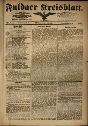 Ausgabe vom Mittwoch, den 03. Januar 1906.