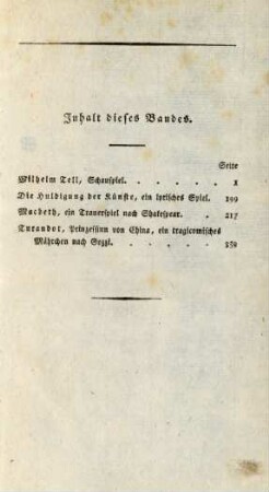 Inhalt dieses Bandes