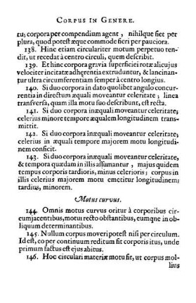 Motus curvus.