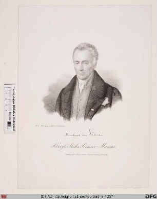 Bildnis Bernhard August von Lindenau