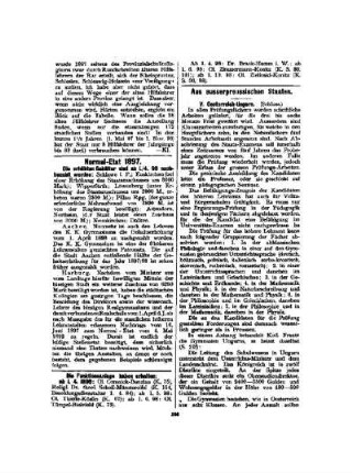 Aus ausserpreussischen Staaten : V. Oesterreich-Ungarn ; (Schluss)