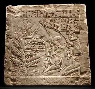 Baumgöttin-Relief aus dem Grab des Niaji