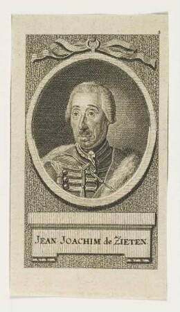 Bildnis des Jean Joachim de Zieten