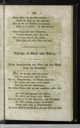 Gedichte in Ernst und Scherz