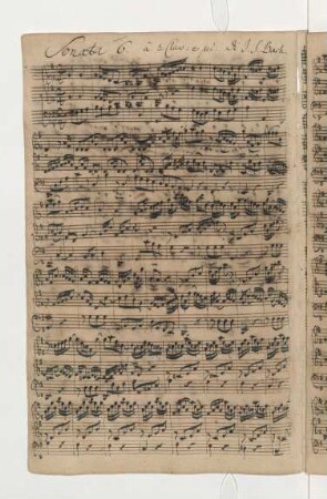 Sonaten; org; G-Dur; BWV 530
