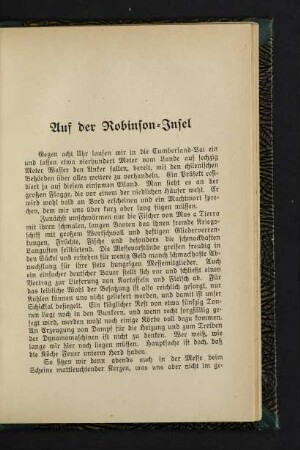 127-142 Auf der Robinson-Insel