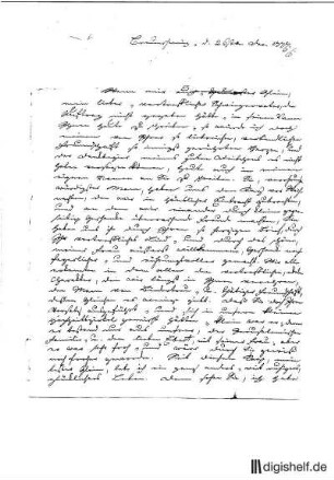 5: Brief von Johann Joachim Eschenburg an Johann Wilhelm Ludwig Gleim