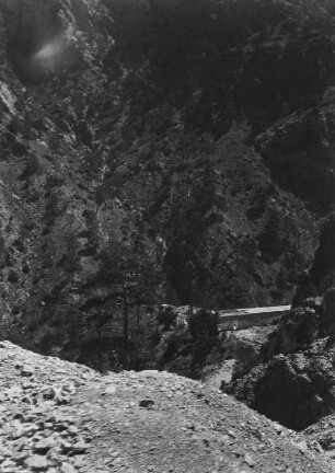 Talblick : Blick von der Bagdadbahn in ein Tal