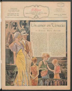 Un amor en Venecia : Novela corta