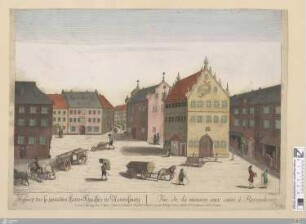 Prospect des so genan[n]ten Leder Haußes in Ravenspurg