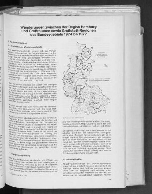 Ausgewählte Großstadt-Regionen in der Bundesrepublik Deutschland