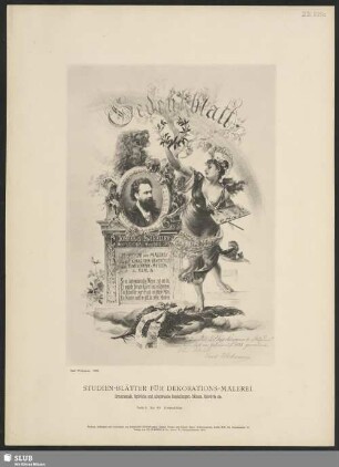 Gedenkblatt Johannes Schaller